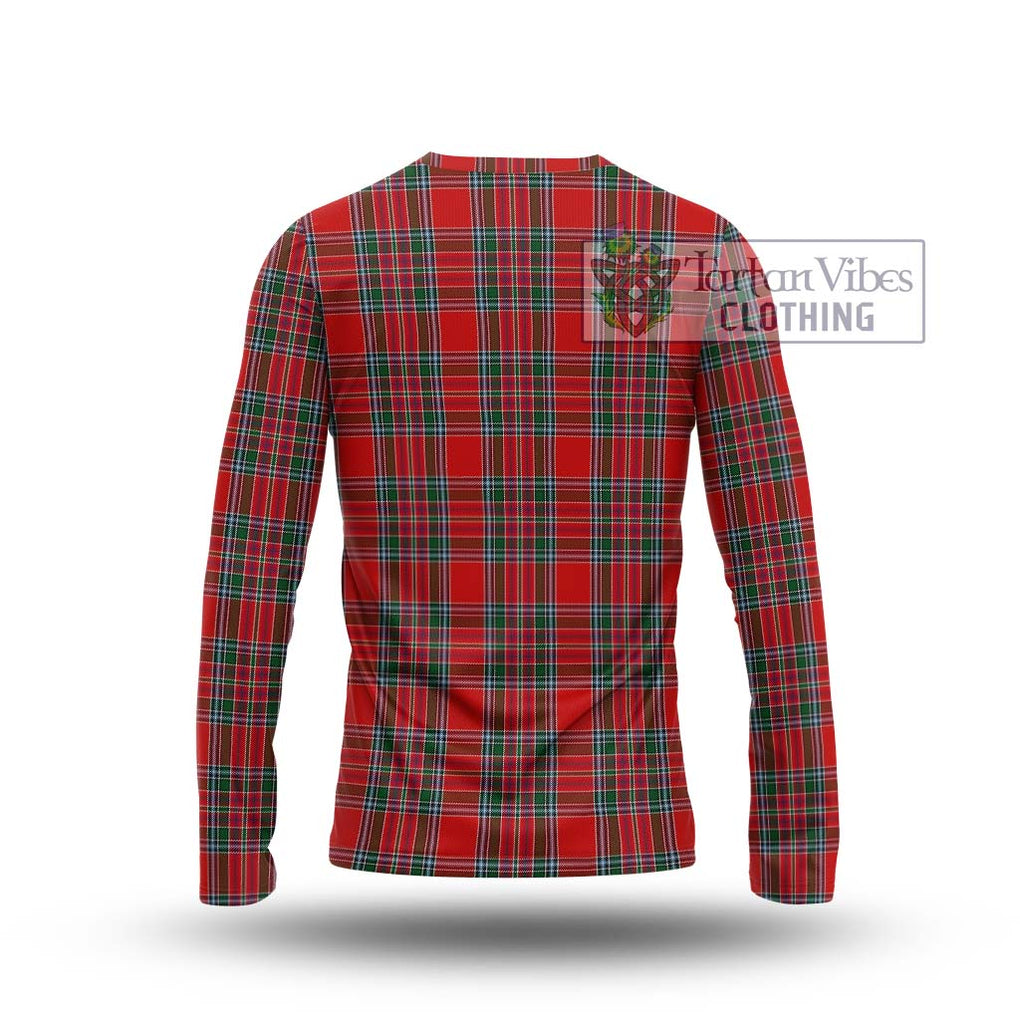 MacBean (MacBain) Tartan Long Sleeve T-Shirt with Family Crest DNA In Me Style - Tartan Vibes Clothing