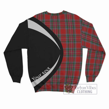 MacBean (MacBain) Tartan Sweatshirt with Family Crest Circle Style - Tartan Vibes Clothing