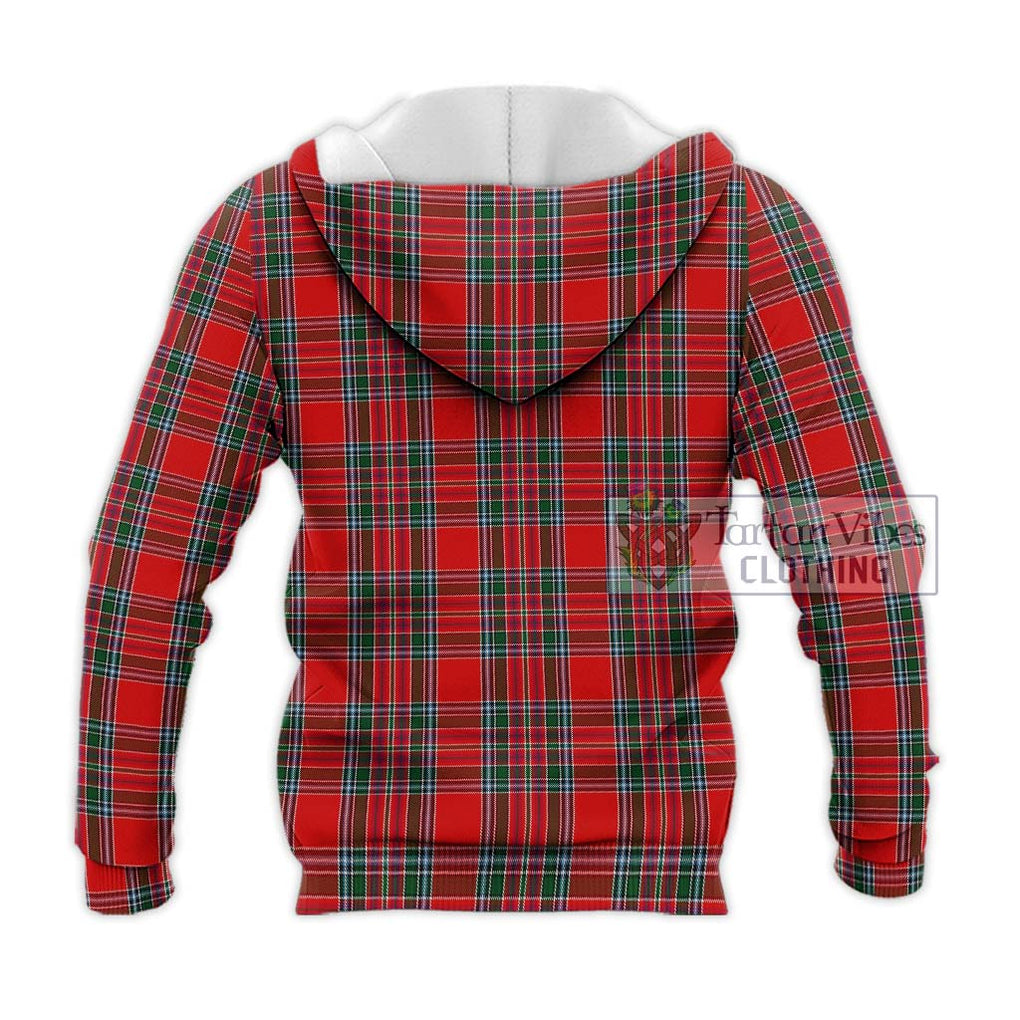 MacBean (MacBain) Tartan Knitted Hoodie with Family Crest DNA In Me Style - Tartan Vibes Clothing