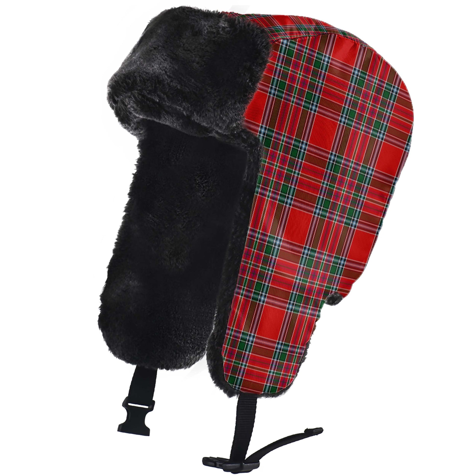 MacBean (MacBain) Tartan Winter Trapper Hat - Tartan Vibes Clothing