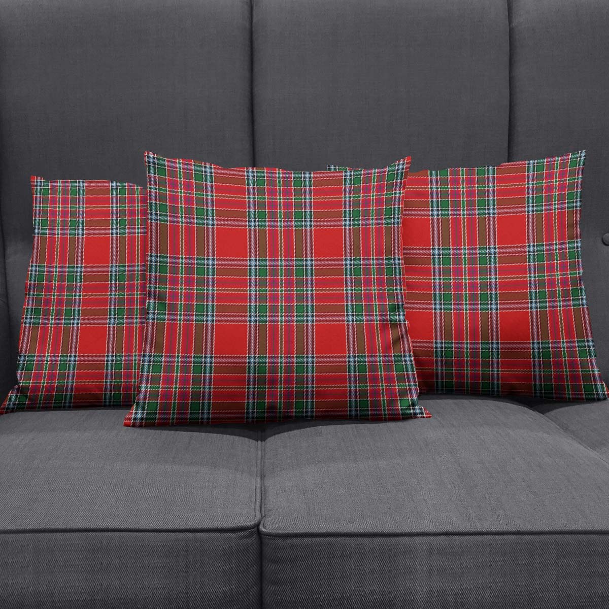 MacBean (MacBain) Tartan Pillow Cover - Tartan Vibes Clothing
