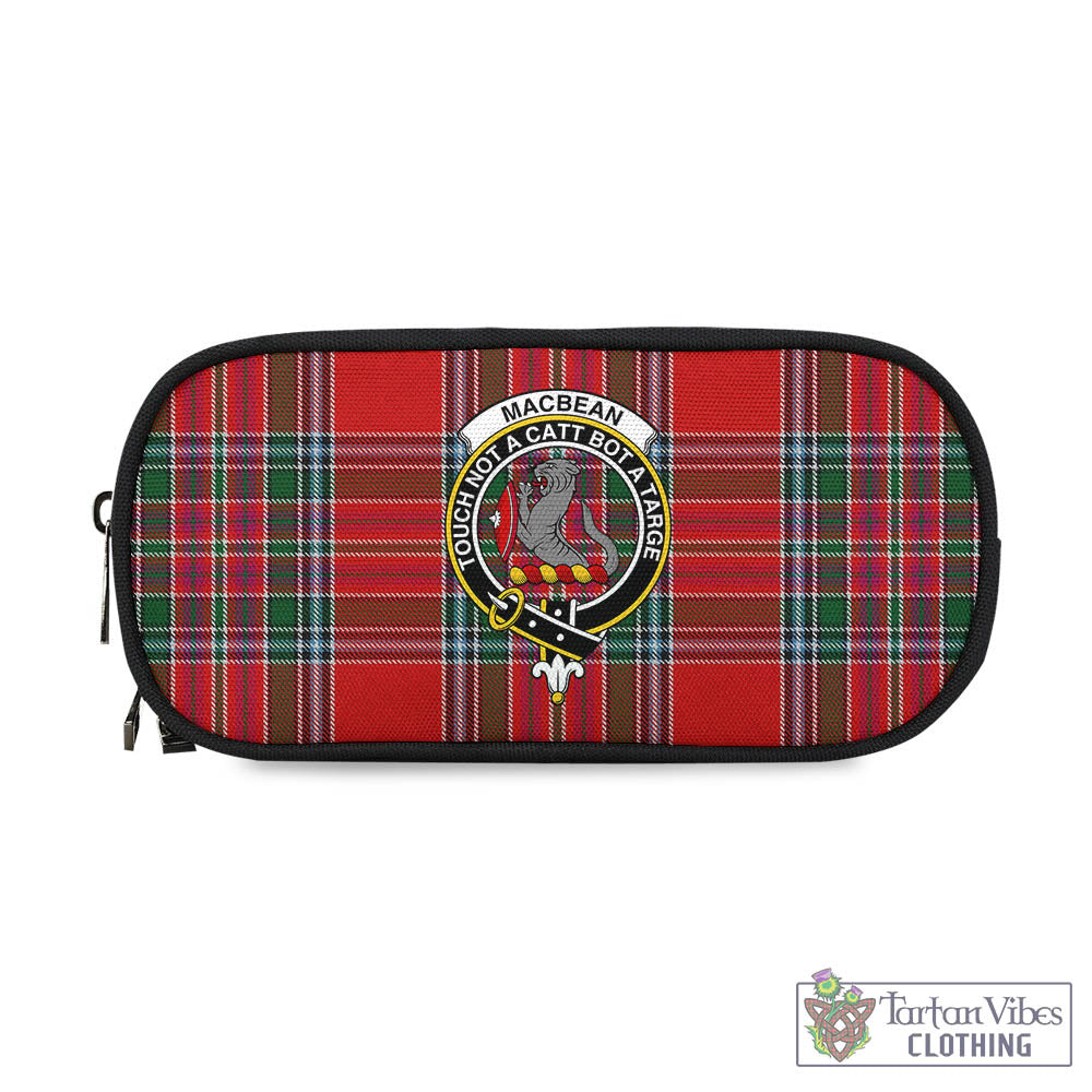 Tartan Vibes Clothing MacBean Tartan Pen and Pencil Case with Family Crest