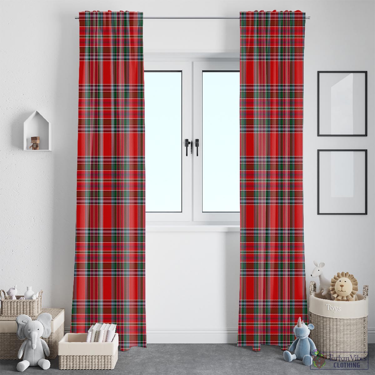 MacBean Tartan Window Curtain