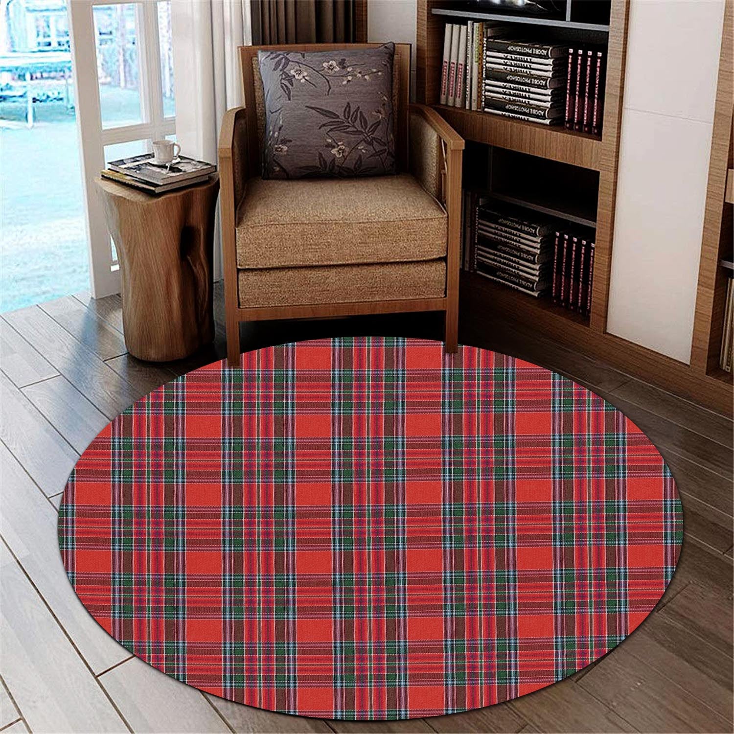 MacBean (MacBain) Tartan Round Rug - Tartan Vibes Clothing