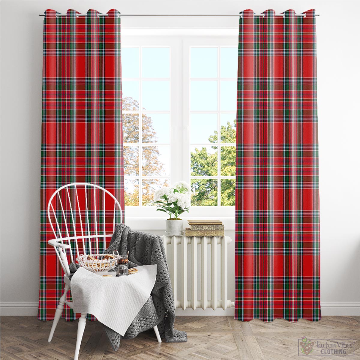MacBean Tartan Window Curtain