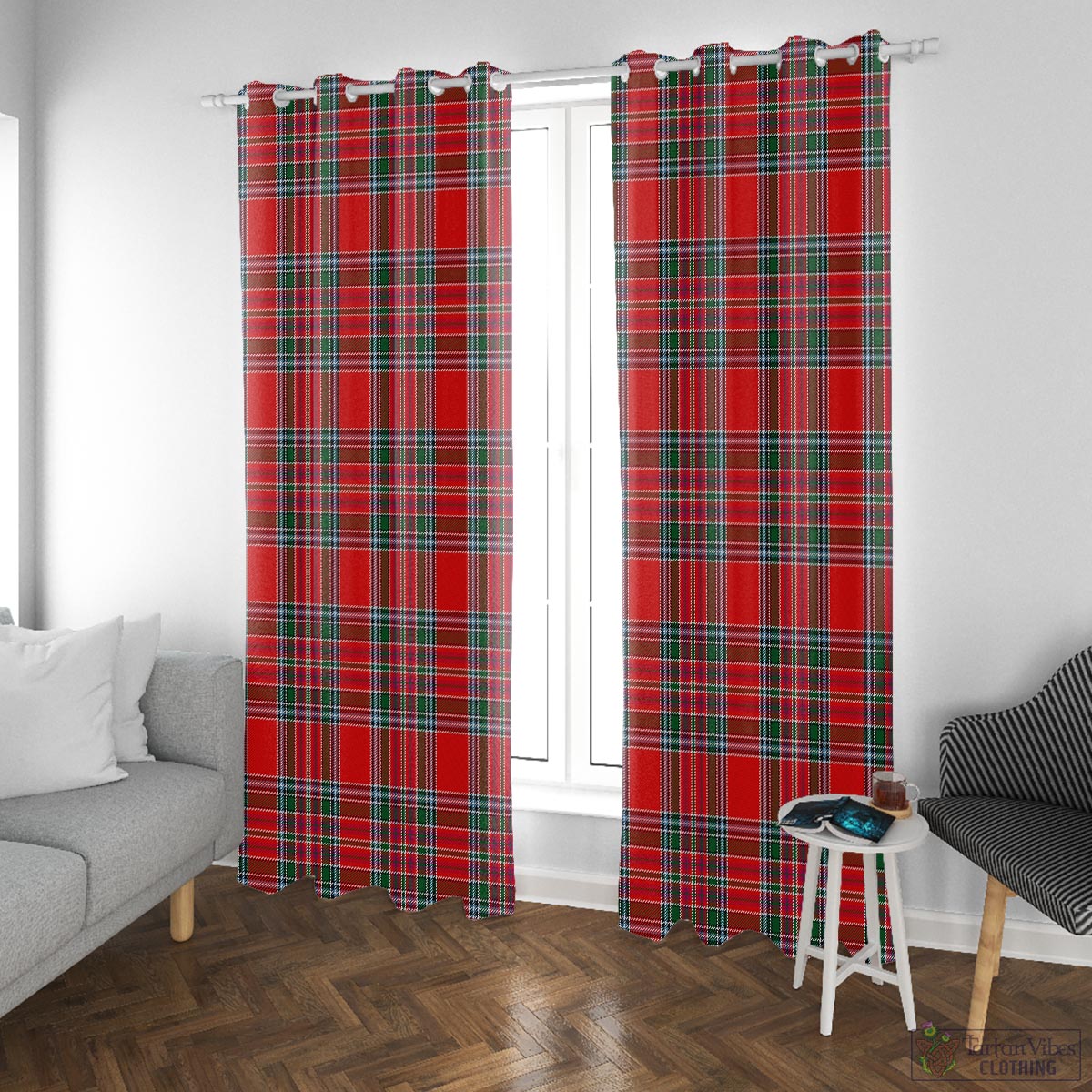 MacBean Tartan Window Curtain