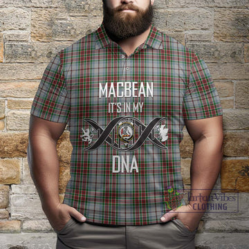 MacBean Dress Tartan Polo Shirt with Family Crest DNA In Me Style Kid - Tartan Vibes Clothing