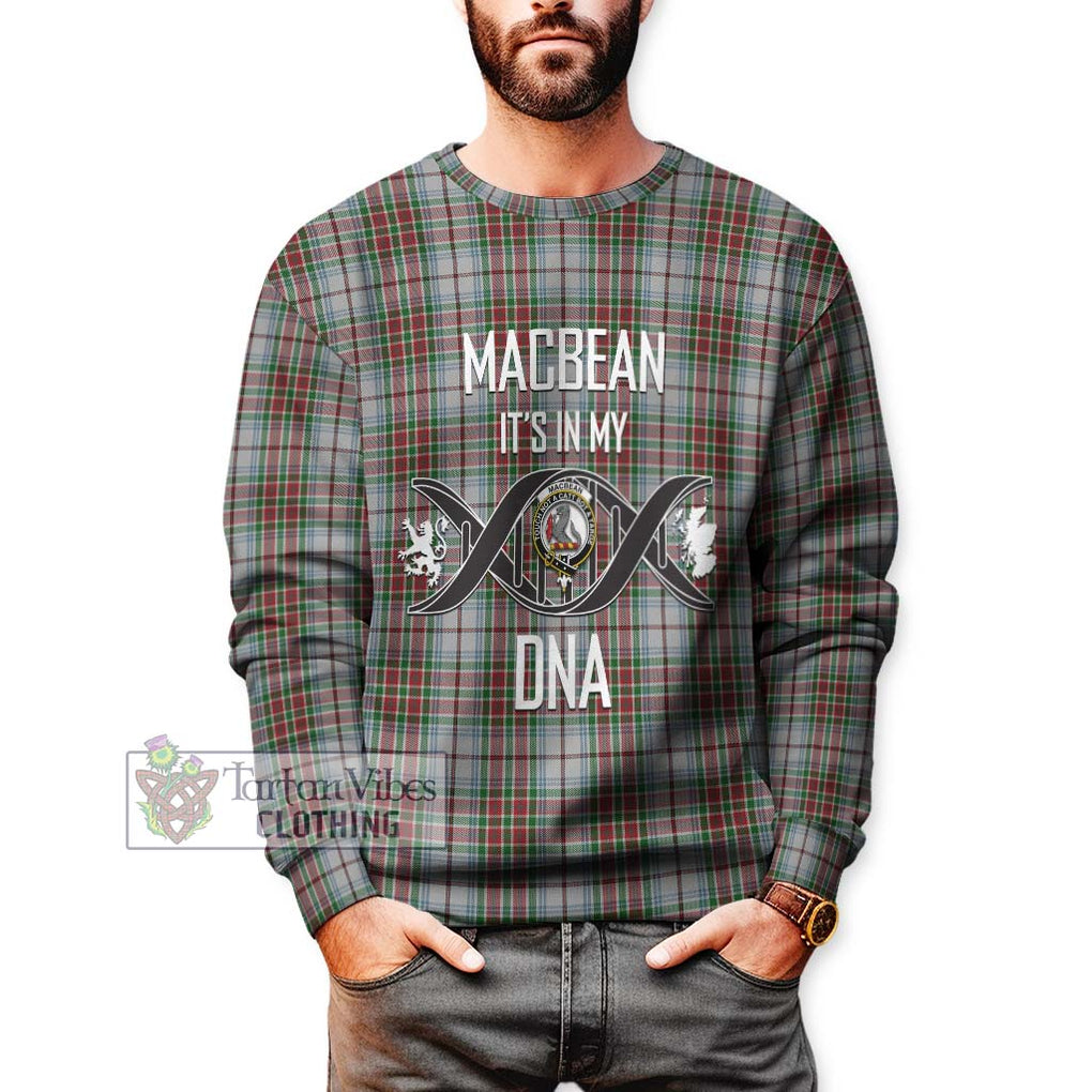 MacBean Dress Tartan Sweatshirt with Family Crest DNA In Me Style Unisex - Tartan Vibes Clothing