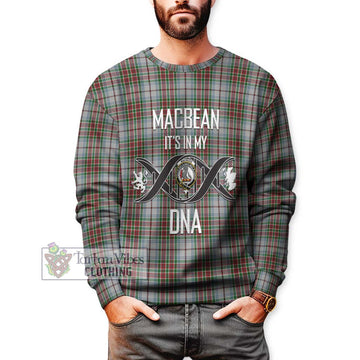 MacBean Dress Tartan Sweatshirt with Family Crest DNA In Me Style Unisex - Tartan Vibes Clothing