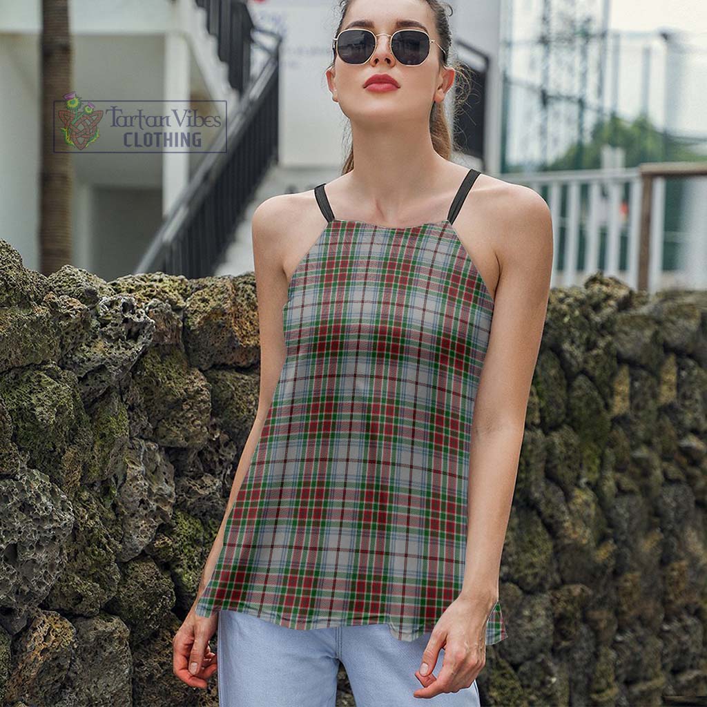 MacBean Dress Tartan Loose Halter Neck Camisole Women - Tartan Vibes Clothing