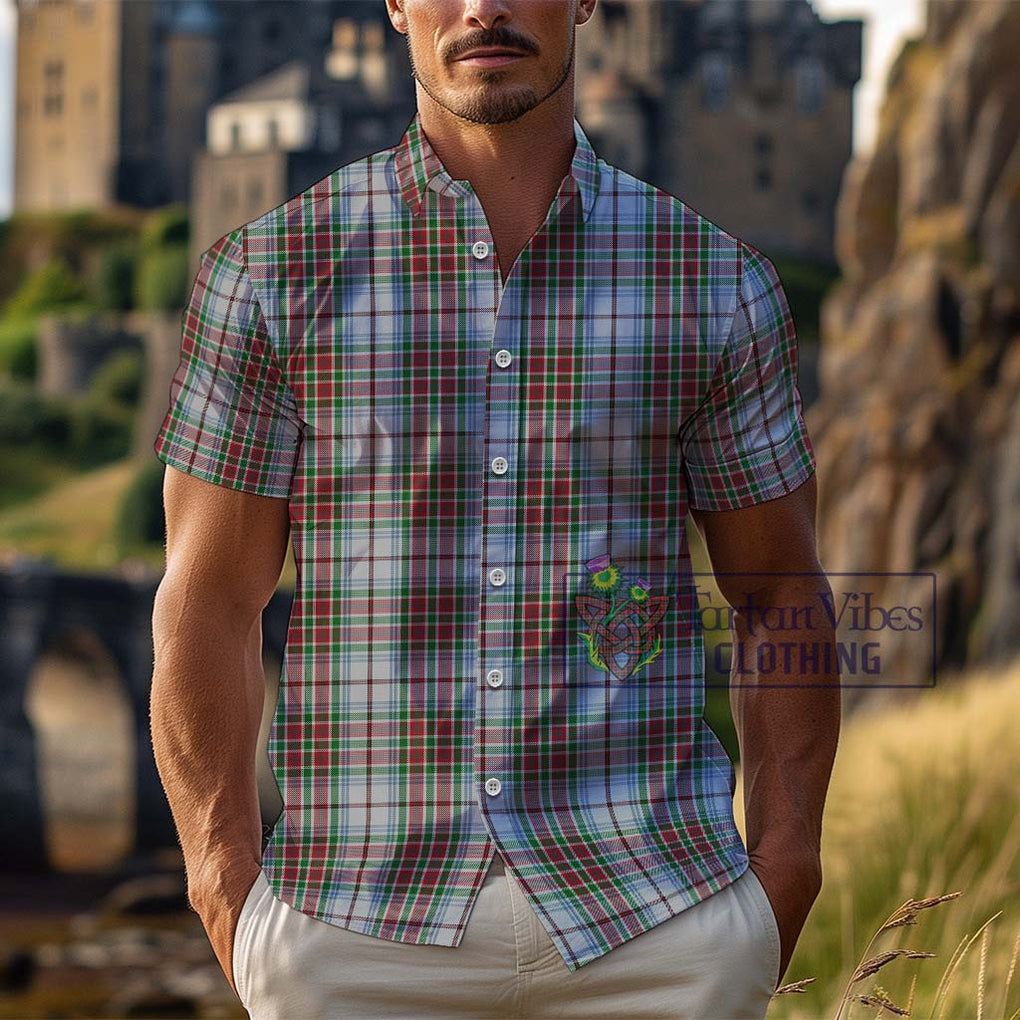 MacBean Dress Tartan Cotton Hawaiian Shirt Kid - Tartan Vibes Clothing