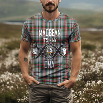 MacBean Dress Tartan T-Shirt with Family Crest DNA In Me Style Kid's Shirt - Tartan Vibes Clothing