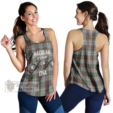 MacBean Dress Tartan Women's Racerback Tanks with Family Crest DNA In Me Style 4XL - Tartan Vibes Clothing