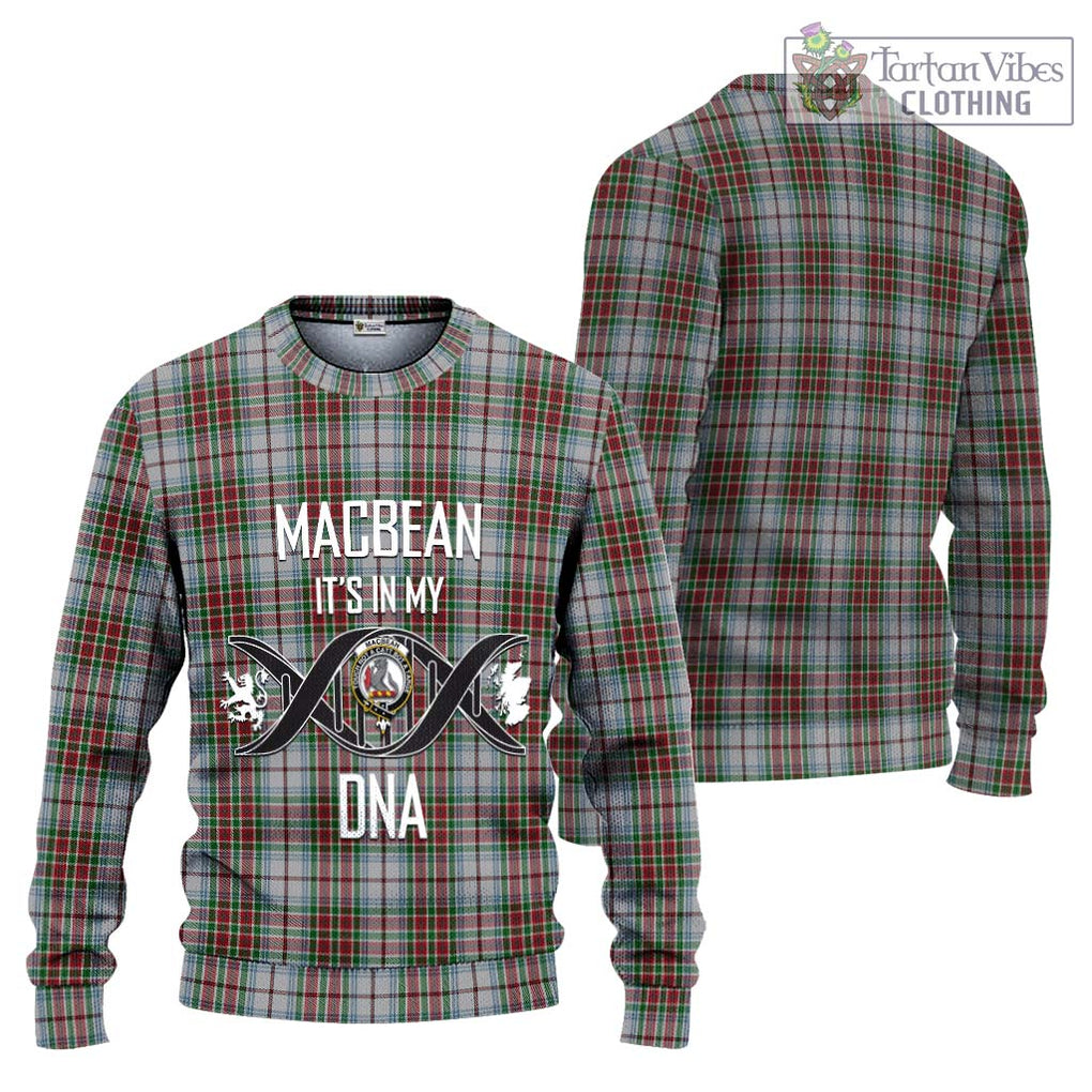 MacBean Dress Tartan Ugly Sweater with Family Crest DNA In Me Style Unisex - Tartan Vibes Clothing