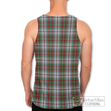 MacBean Dress Tartan Men's Tank Top with Family Crest DNA In Me Style - Tartan Vibes Clothing