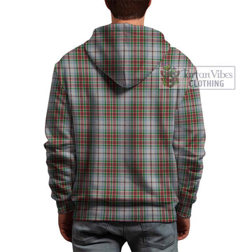 MacBean Dress Tartan Hoodie with Family Crest DNA In Me Style - Tartan Vibes Clothing