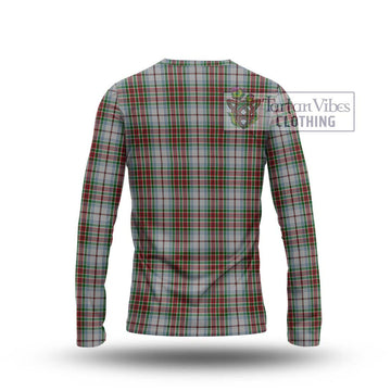 MacBean Dress Tartan Long Sleeve T-Shirt with Family Crest DNA In Me Style - Tartan Vibes Clothing