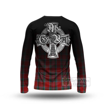 MacBean (MacBain) Tartan Long Sleeve T-Shirt Featuring Alba Gu Brath Family Crest Celtic Inspired - Tartan Vibes Clothing