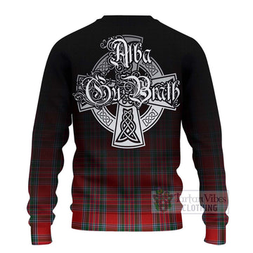MacBean (MacBain) Tartan Ugly Sweater Featuring Alba Gu Brath Family Crest Celtic Inspired - Tartan Vibes Clothing