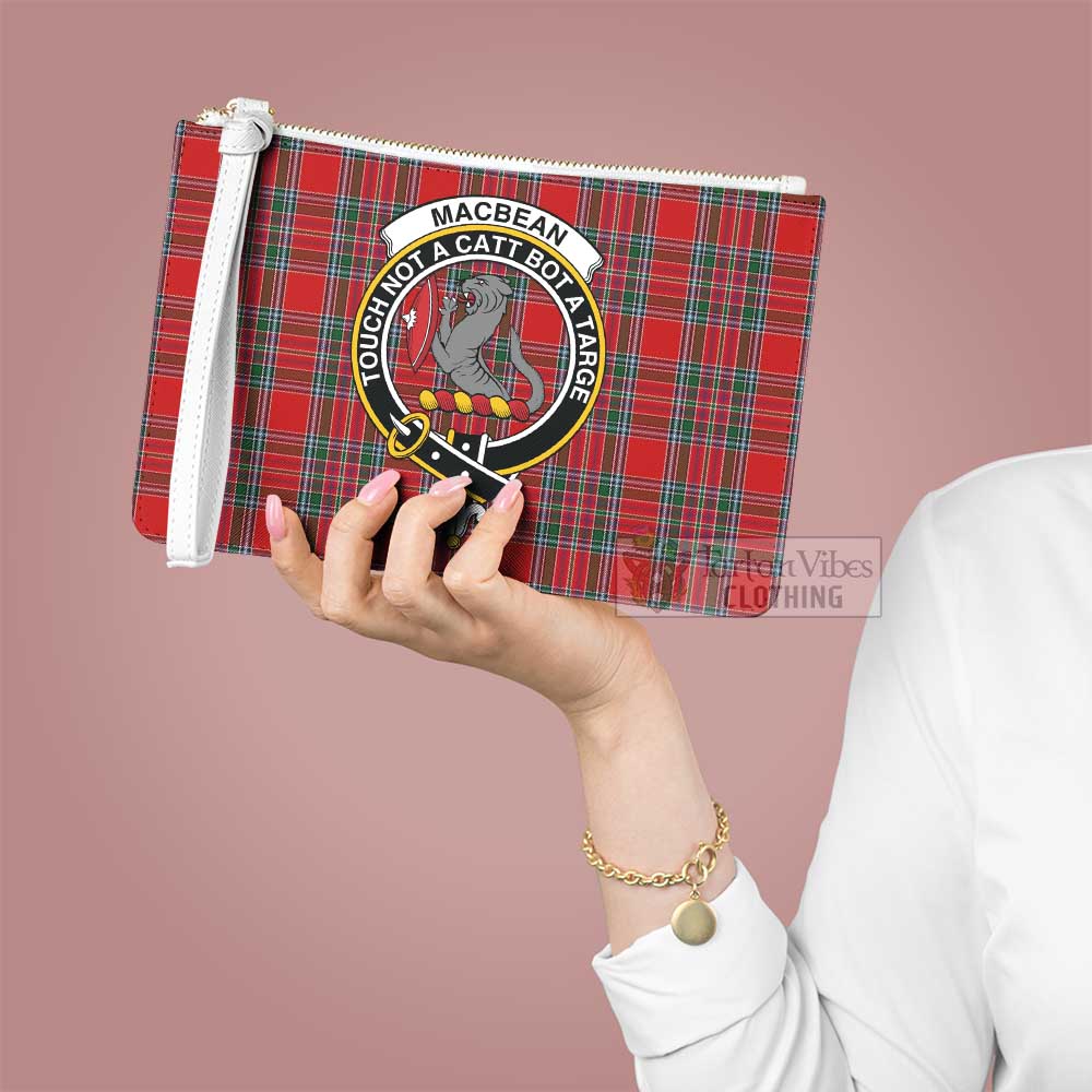 Tartan Vibes Clothing MacBean (MacBain) Family Crest Tartan Clutch Bag