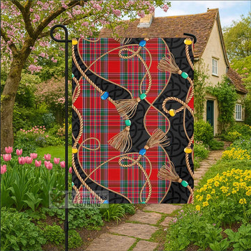 MacBean (MacBain) Scottish Tartan Twisted Ropes Stylized Garden Flag - Tartan Vibes Clothing