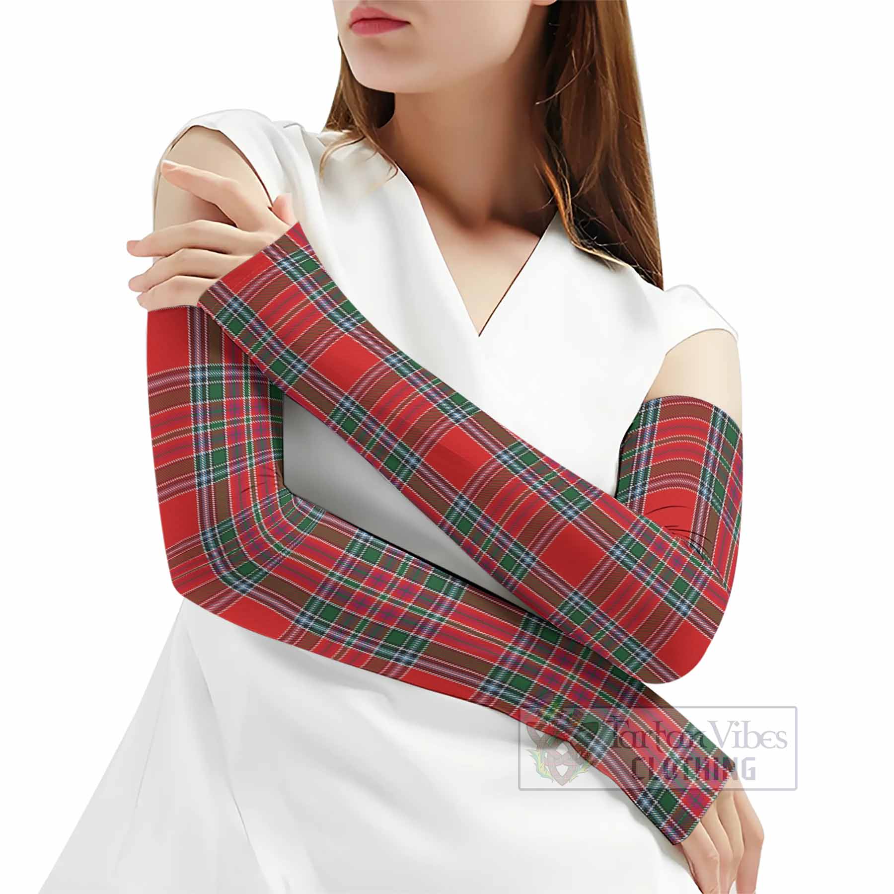 MacBean (MacBain) Tartan Arm Sleeves - Tartan Vibes Clothing