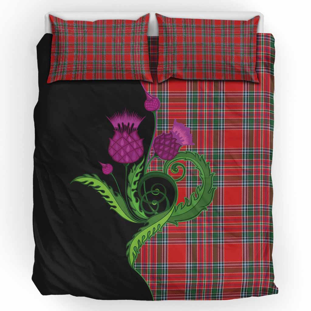 MacBean (MacBain) Tartan Bedding Set Traditional Scottish Thistle UK Bedding Set UK King 91*87 inch - Tartan Vibes Clothing