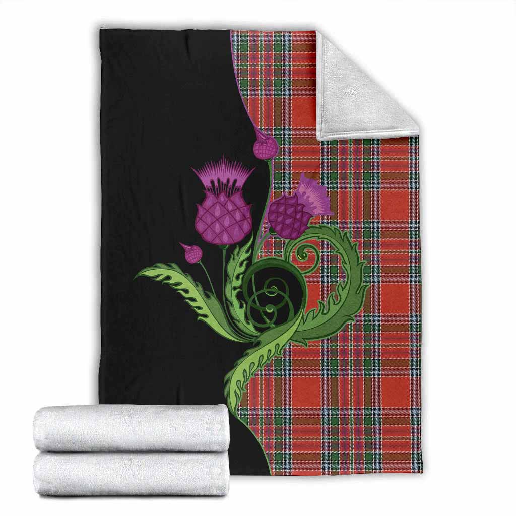 MacBean (MacBain) Tartan Blanket Traditional Scottish Thistle X-Large 59 x 79 inches 150 x 200 cm - Tartan Vibes Clothing