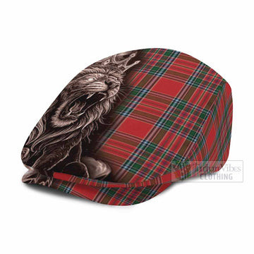 MacBean (MacBain) Tartan Flat Cap, Jeff Cap Roaring Lion Heritage
