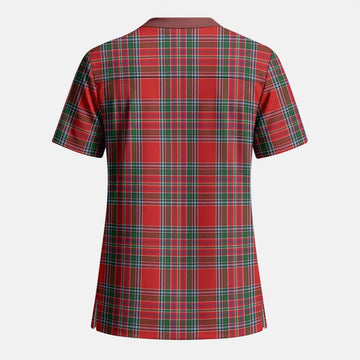 MacBean (MacBain) Tartan Scrub Top - Tartan Vibes Clothing