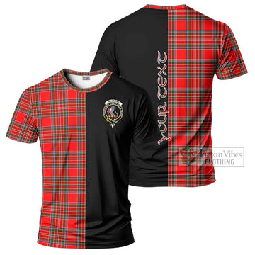 MacBean Modern Tartan T-Shirt with Family Crest and Half Of Me Style Kid's Shirt - Tartan Vibes Clothing