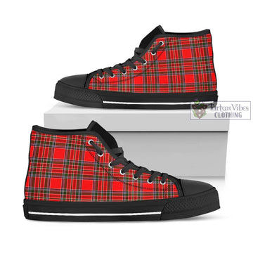 MacBean Modern Tartan High Top Shoes - Tartan Vibes Clothing