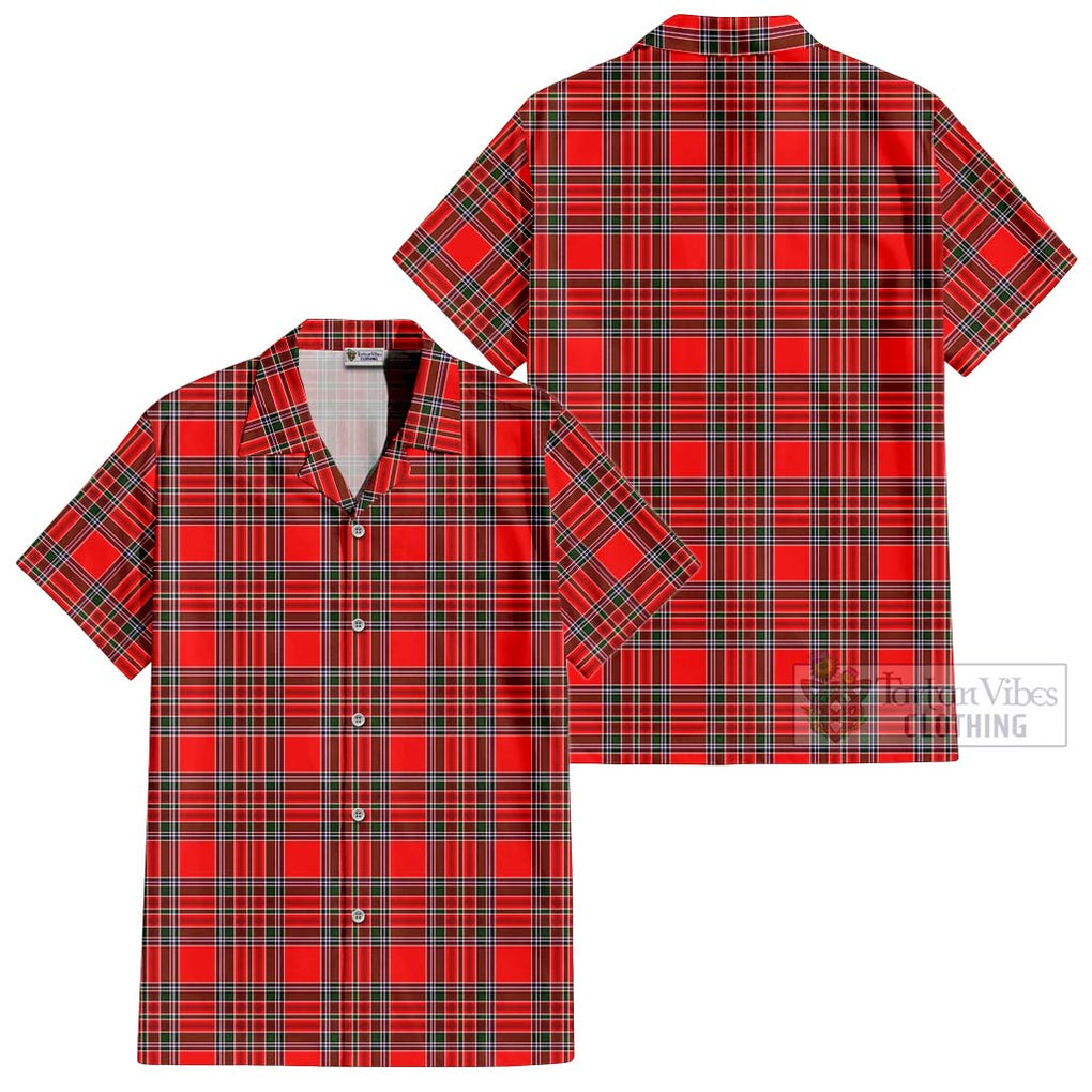 MacBean Modern Tartan Cotton Hawaiian Shirt - Tartan Vibes Clothing