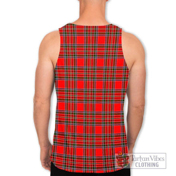 MacBean Modern Tartan Men's Tank Top with Family Crest DNA In Me Style - Tartan Vibes Clothing