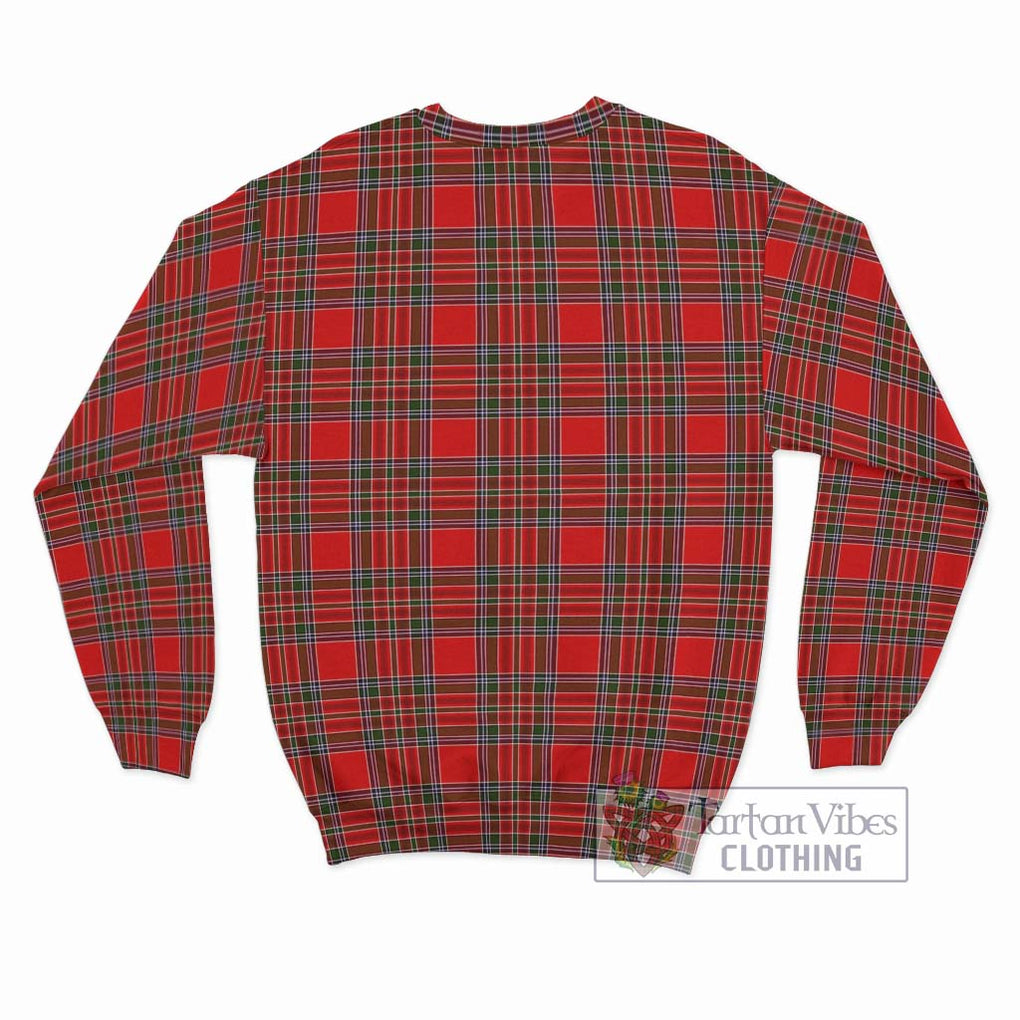 MacBean Modern Tartan Sweatshirt with Family Crest DNA In Me Style - Tartan Vibes Clothing