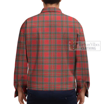 MacBean Modern Tartan Unisex Lapel Cotton Jacket - Tartan Vibes Clothing