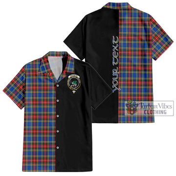 MacBeth (McBeth) Tartan Hawaiian Shirt with Family Crest and Half Of Me Style Kid - Tartan Vibes Clothing