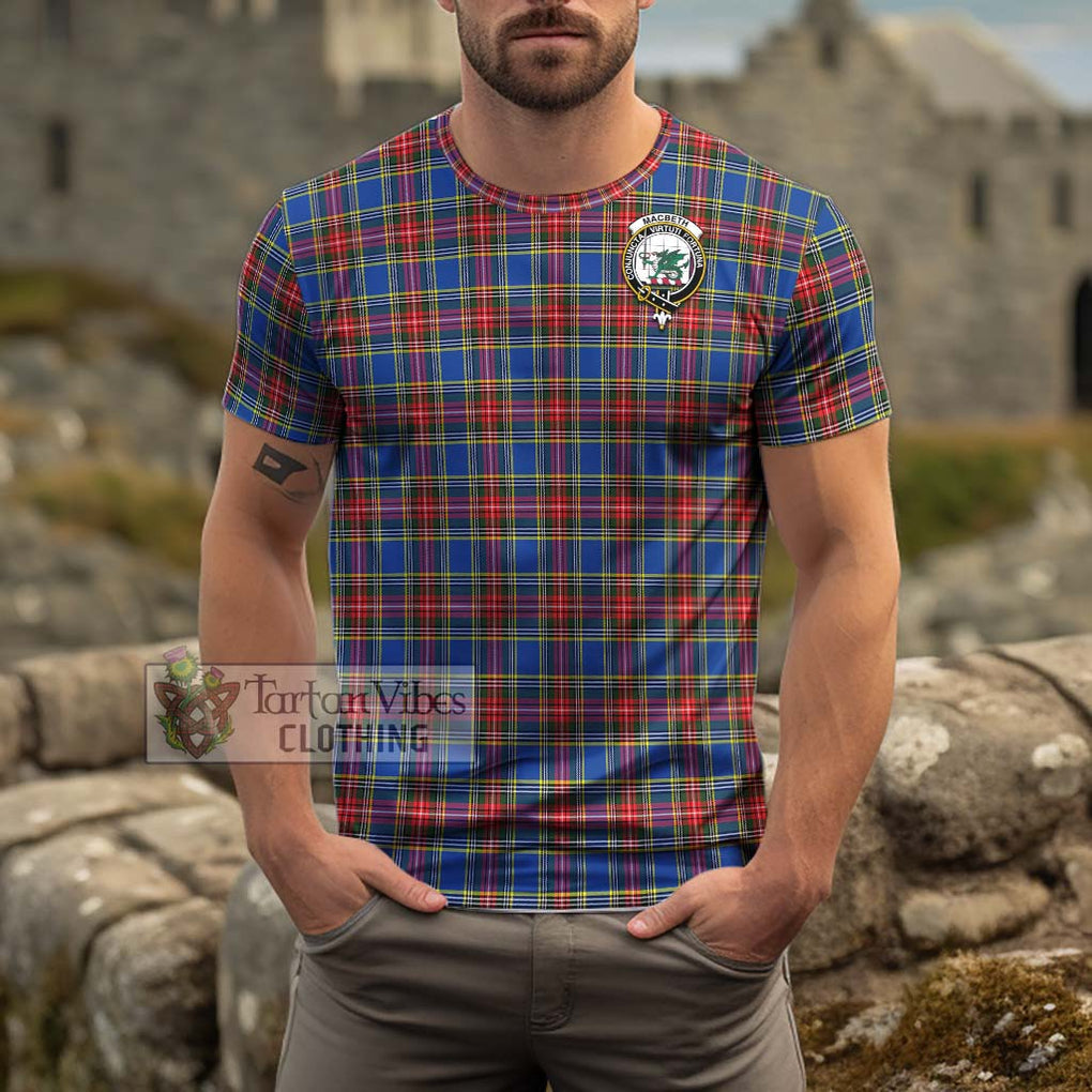 MacBeth (McBeth) Tartan Cotton T-Shirt with Family Crest Kid's Shirt - Tartan Vibes Clothing