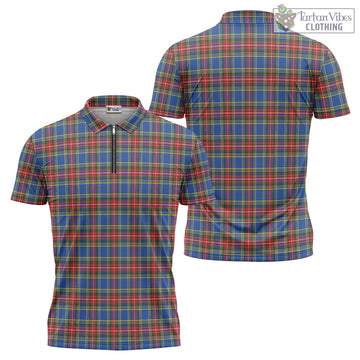 MacBeth Tartan Zipper Polo Shirt
