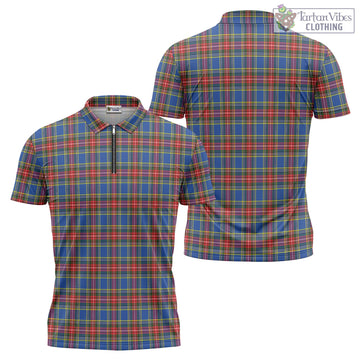 MacBeth (McBeth) Tartan Zipper Polo Shirt