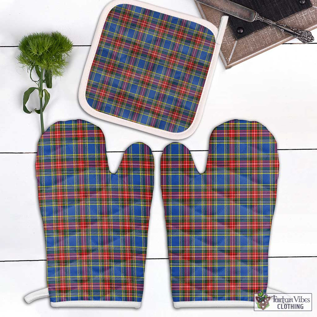 MacBeth (McBeth) Tartan Combo Oven Mitt & Pot-Holder Combo 2 Oven Mitt & 1 Pot-Holder Black - Tartan Vibes Clothing