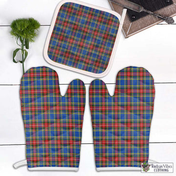 MacBeth (McBeth) Tartan Combo Oven Mitt & Pot-Holder Combo 2 Oven Mitt & 1 Pot-Holder Black - Tartan Vibes Clothing
