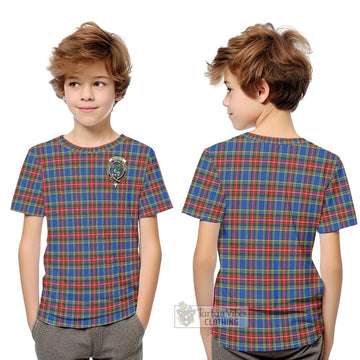 MacBeth (McBeth) Tartan Kid T-Shirt with Family Crest Youth XL Size14 - Tartan Vibes Clothing