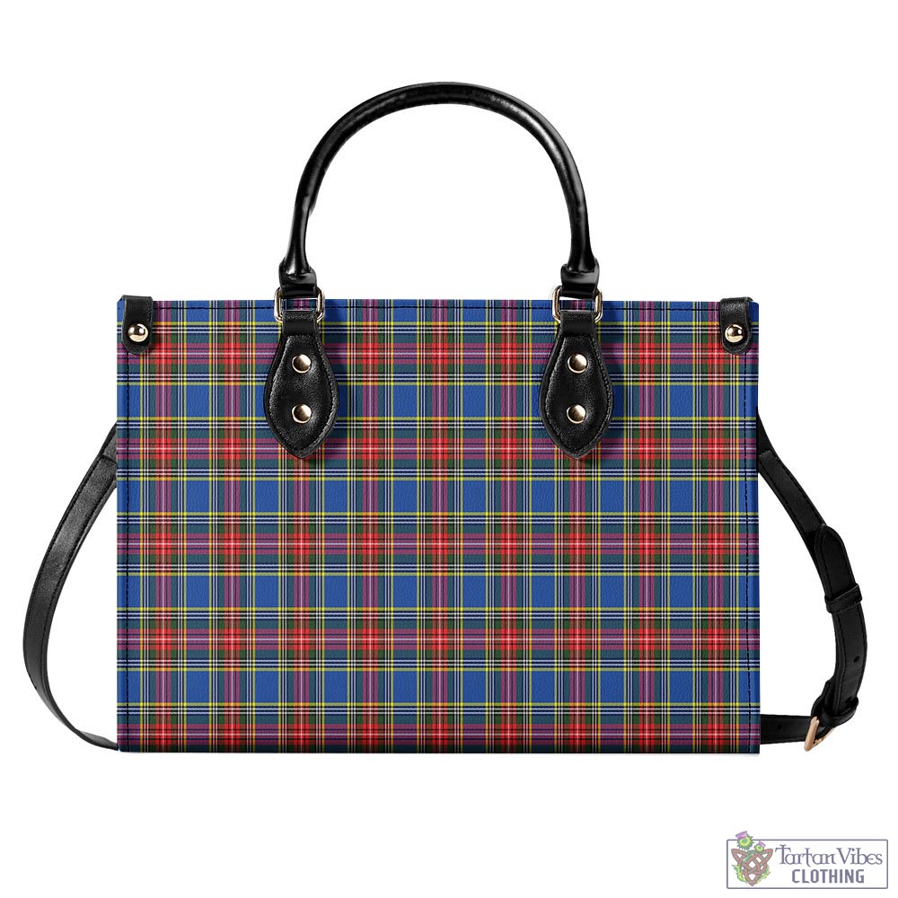 MacBeth (McBeth) Tartan Luxury Leather Handbags L - Tartan Vibes Clothing