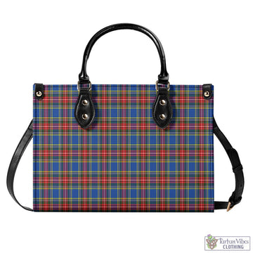 MacBeth (McBeth) Tartan Luxury Leather Handbags L - Tartan Vibes Clothing