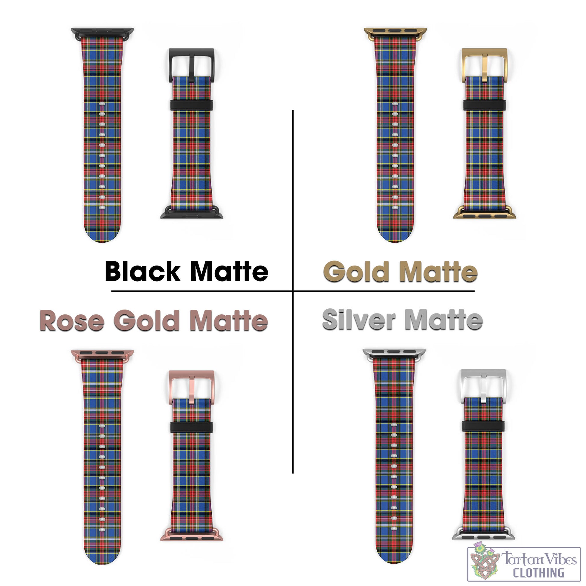 Tartan Vibes Clothing MacBeth Tartan Watch Band