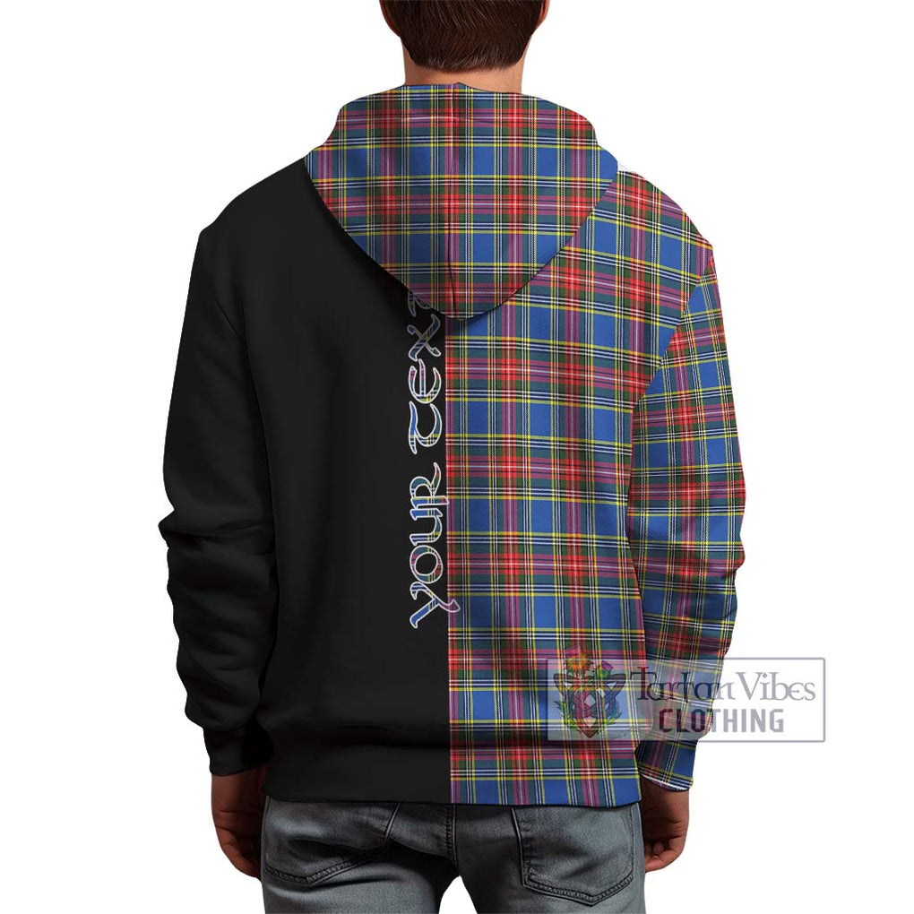MacBeth (McBeth) Tartan Hoodie with Family Crest and Half Of Me Style - Tartan Vibes Clothing