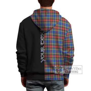 MacBeth (McBeth) Tartan Hoodie with Family Crest and Half Of Me Style - Tartan Vibes Clothing