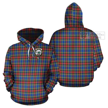 MacBeth (McBeth) Tartan Cotton Hoodie with Family Crest - Tartan Vibes Clothing