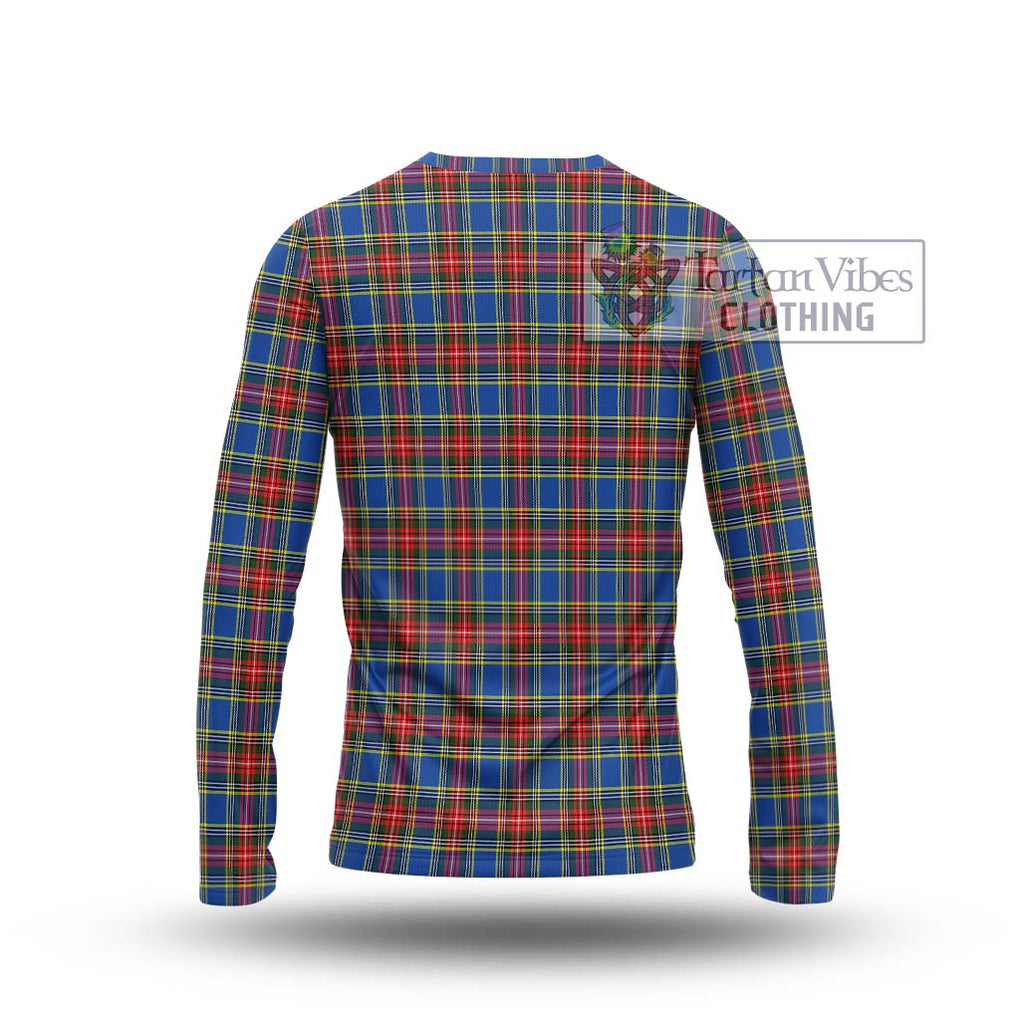 MacBeth (McBeth) Tartan Long Sleeve T-Shirt with Family Crest DNA In Me Style - Tartan Vibes Clothing